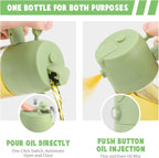 Oil Dispenser & Sprayer Bottle for Kitchen | 500 ml