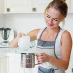 Stainless Steel Flour Sifter/Atta Chhani with Fine Mesh Filter