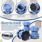 Adjustable Anti-Vibration & Anti Slip Pads for Washing Machine, 4-Pcs