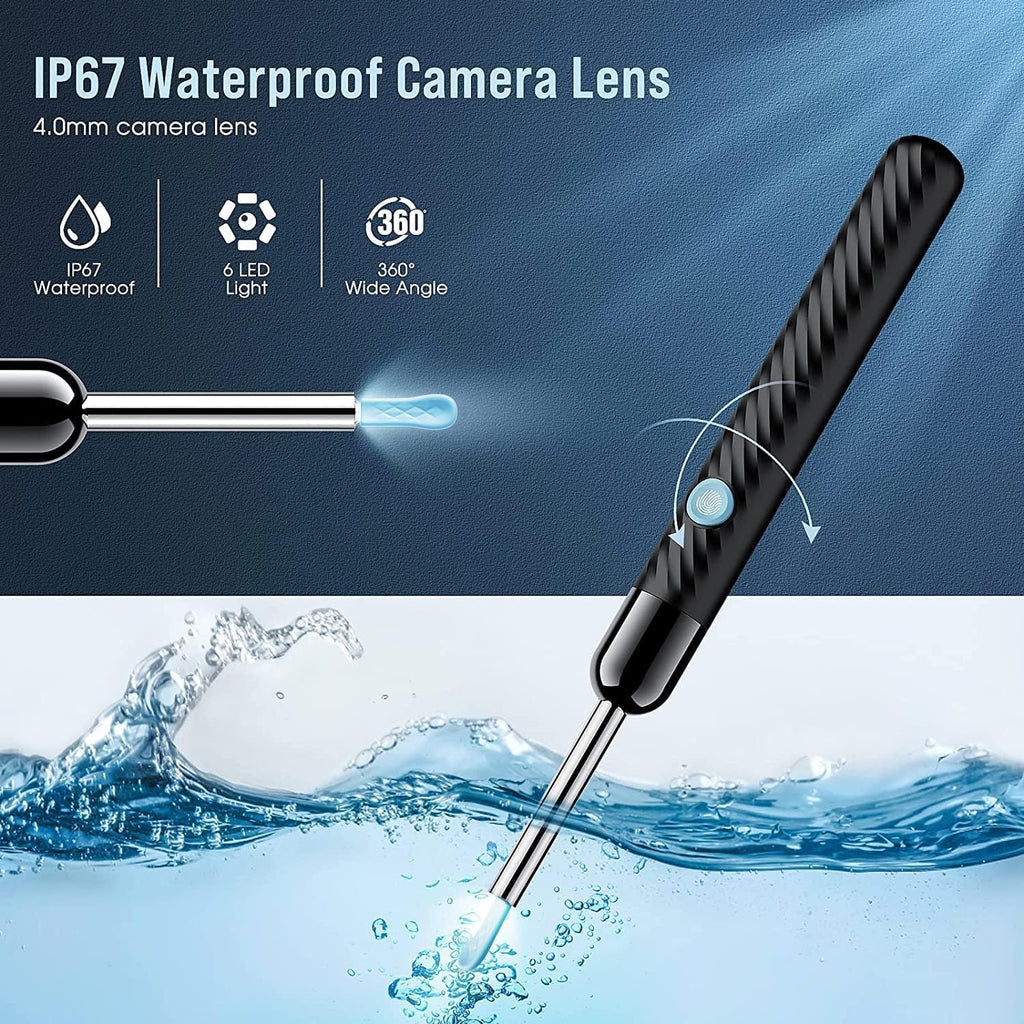 Smart Ear Wax Removal Tool kit with HD Endoscope Camera