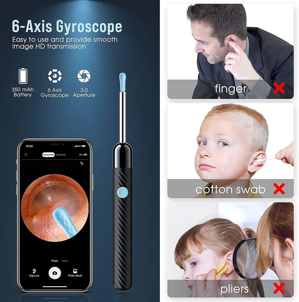 Smart Ear Wax Removal Tool kit with HD Endoscope Camera