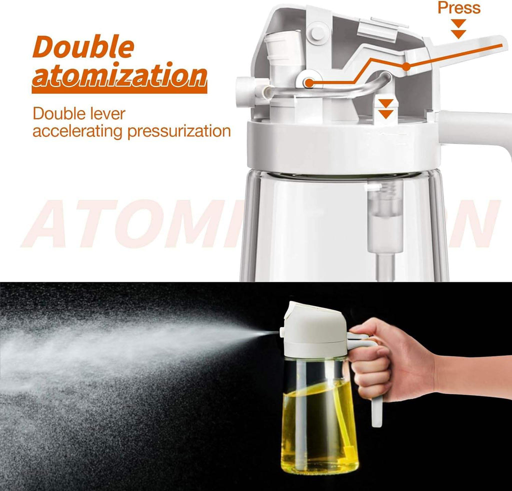 Oil Dispenser & Sprayer Bottle for Kitchen | 500 ml