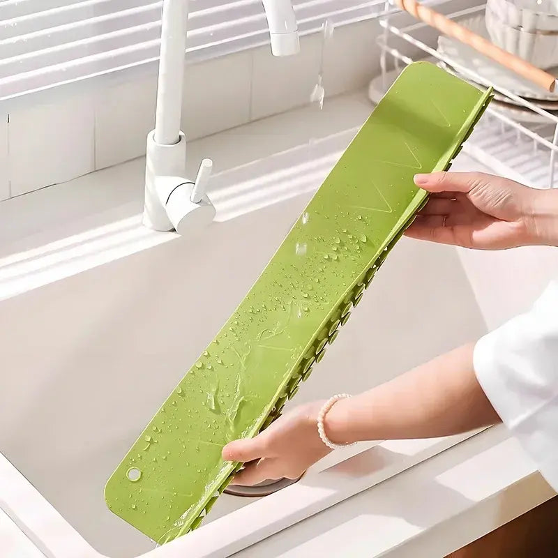 Silicone Water Splash Guard for Kitchen Sink